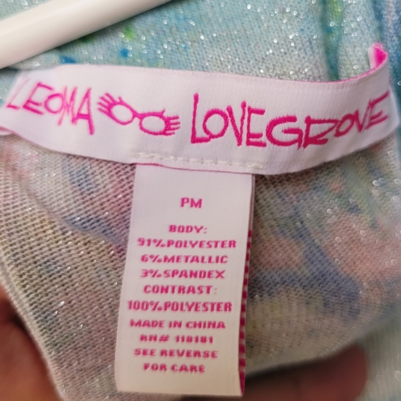 Leoma Lovegrove Bicycle Back Keyhole Twist Top Size PM - Picture 11 of 14